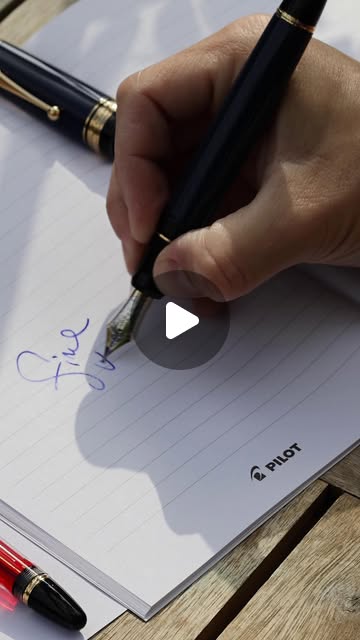 Pilot fountain pen product video – The art of writing by Filip Labanc for No Smile Needed